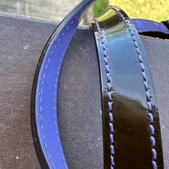 Coach 2005 Signature Patchwork Suede, Leather Canvas Satchel VINTAGE - Picture 10 of 16